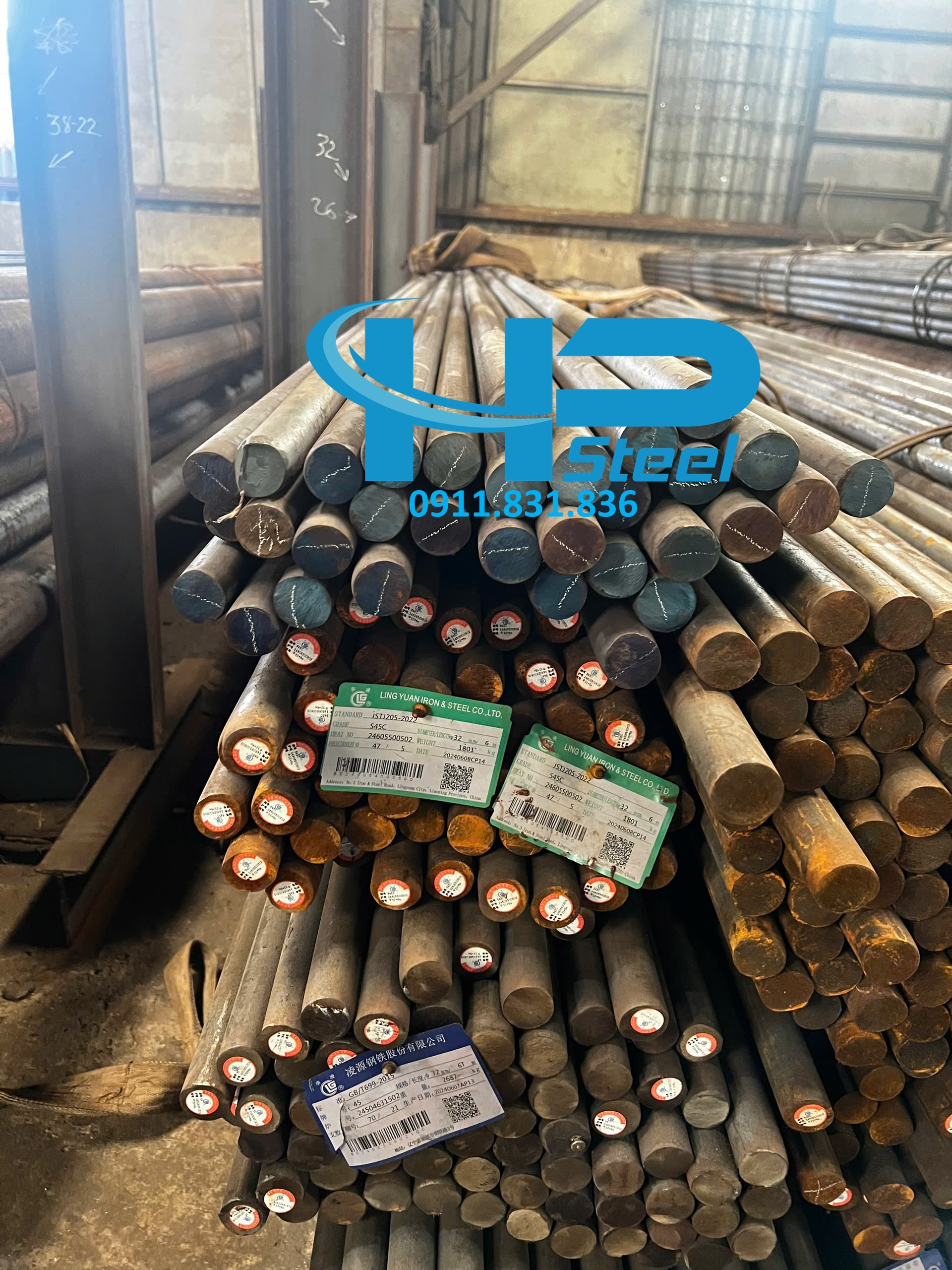 Thép tròn đặc S35C