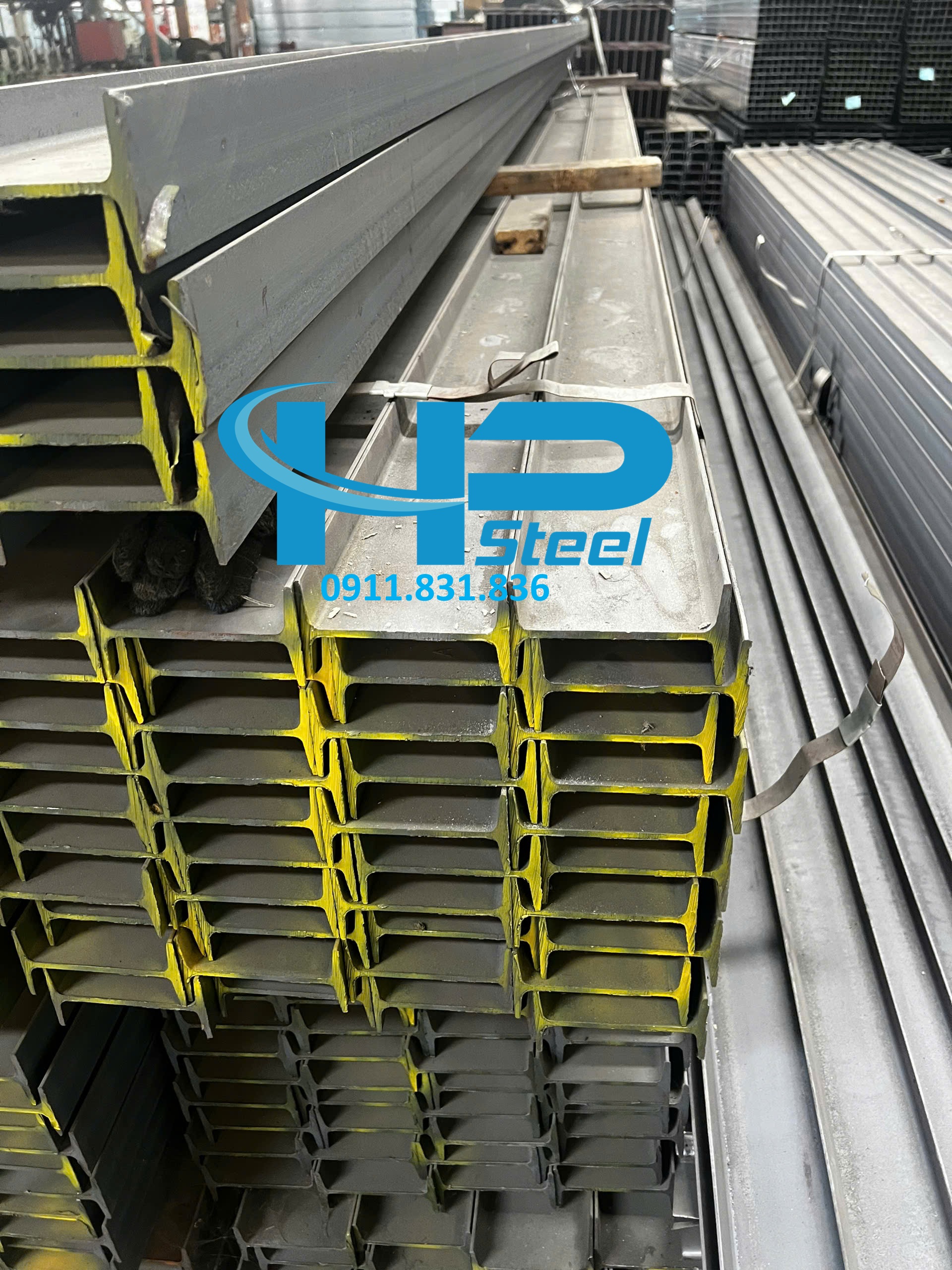 Thép hình I150x75x5x7 hình ảnh tại kho