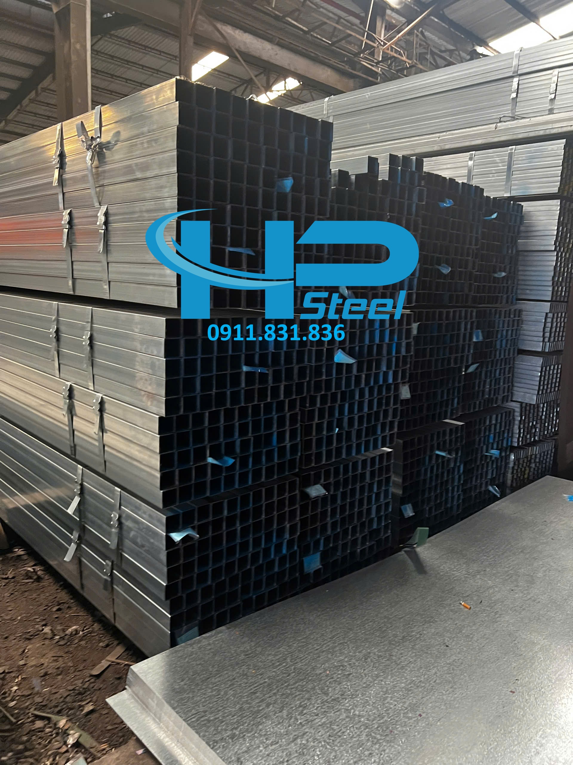 Thép hộp 100x200 tại kho