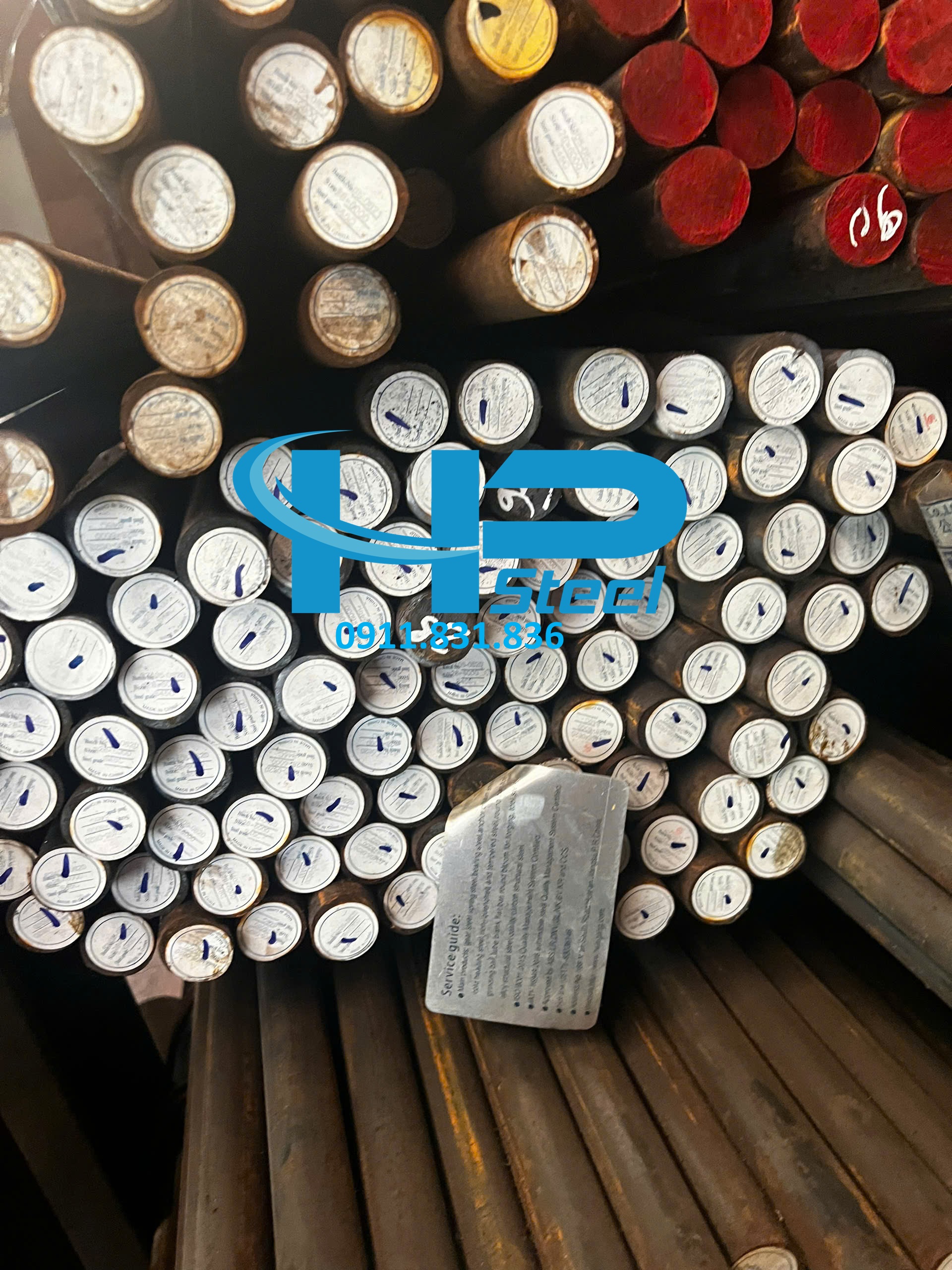 Thép tròn đặc phi 35 hình ảnh kham khảo