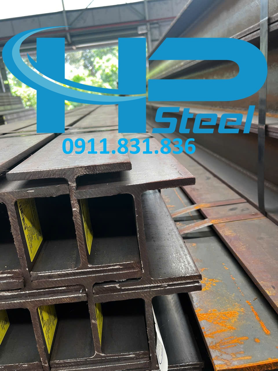 Thép hình H175x175x7,5x11 hình ảnh tại kho thép Hoàng Phương
